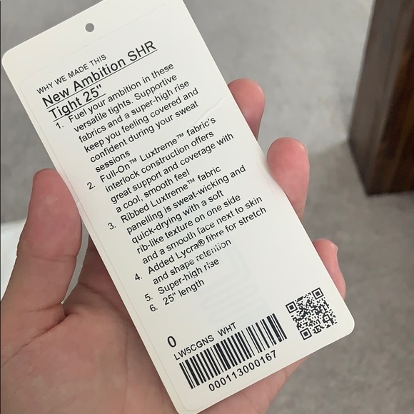 New Ambition SHR Tight 25” Lululemon Leggings - Picture 3 of 4